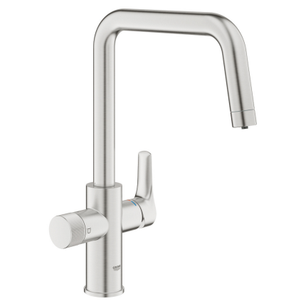 30583DC0 Смеситель для мойки GROHE Blue Pure Eurosmart, суперсталь