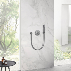 29121AL0 *Внешняя часть смесителя GROHE Grohtherm SmartControl на 3 выхода, темный графит матовый