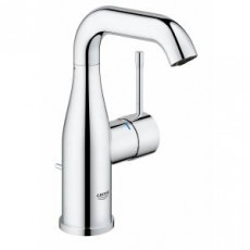 23462001 Смеситель для раковины GROHE Essence+ с донным клапаном, M-size, хром