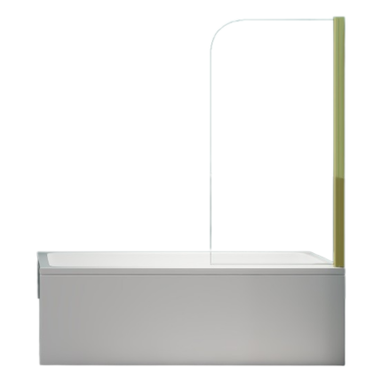 Шторка для ванны Minotti Classic 800*1400 gold