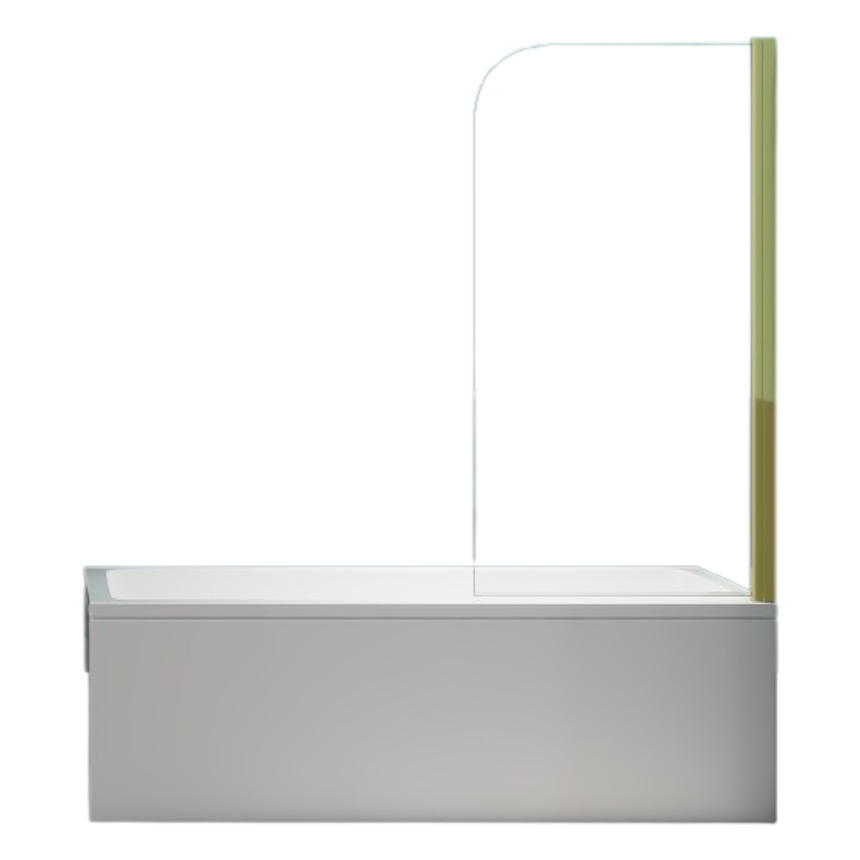 Шторка для ванны Minotti Classic 800*1400 gold