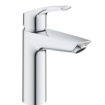 23923003 *Смеситель для раковины GROHE Eurosmart, с нажимным донным клапаном, M-Size, хром