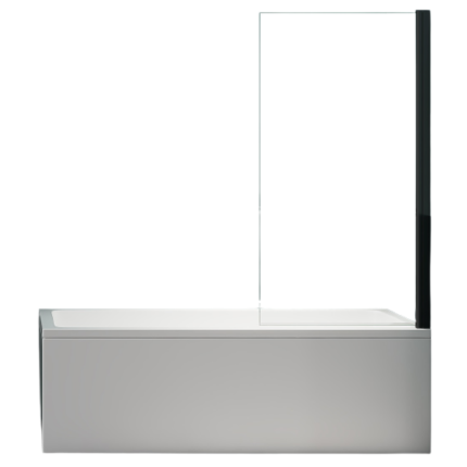 Шторка для ванны Minotti Vetro  800*1400 black