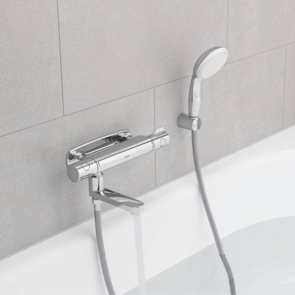 13450000 Поворотный излив для ванны GROHE, со встроенным переключателем, хром