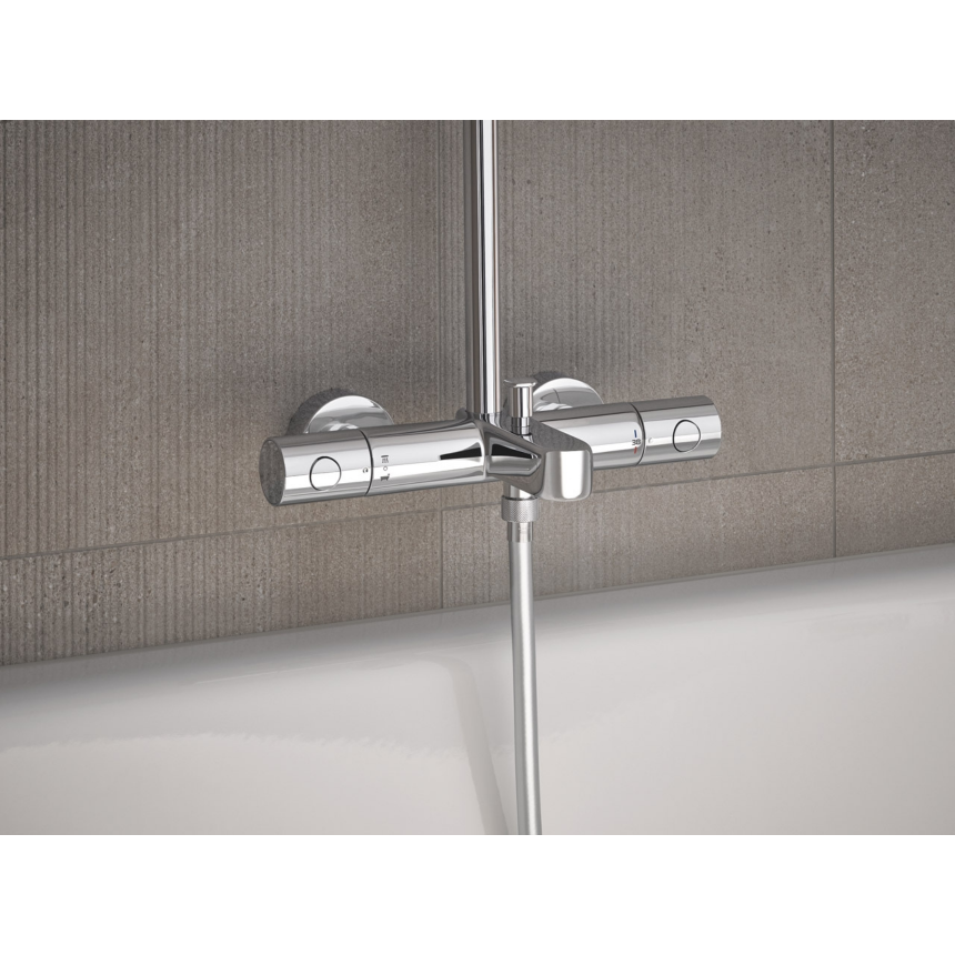 27475002 Душевая система GROHE Euphoria System 260 с термостатом для ванны, хром