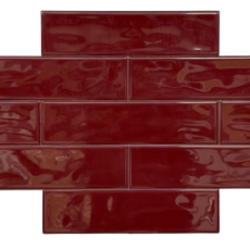 Керамическая плитка M75317H wine red glossy