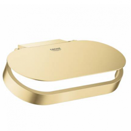 41069GN0 Держатель для туалетной бумаги GROHE Selection, с крышкой, холодный рассвет матовый