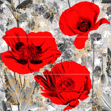 PWU11RUB1 из 3 плиток декор Rubi  600*600 РАСПРОДАЖА