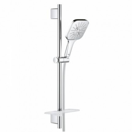 26583000 GROHE Rainshower SmartActive Душевой гарнитур  130 Cube, 3 вида струй, хром