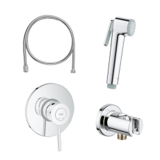 129186 *Набор с гигиеническим душем GROHE BauClassic, хром