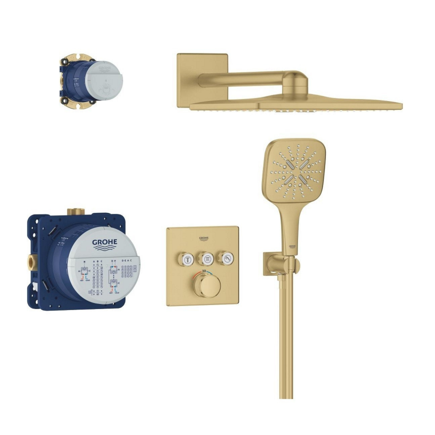 34864GN0 *Набор для комплектации душа GROHE Grohtherm SmartControl 310, холодный рассвет матовый