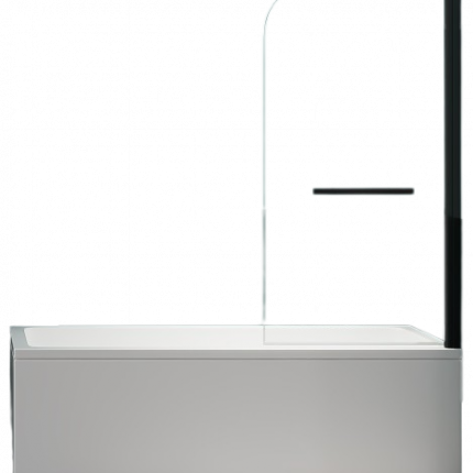 Шторка для ванны Minotti Classic с держателем 1000*1400 black