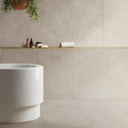 FlakeCement кремовый 600*1200 R10AP керамогранит матовый