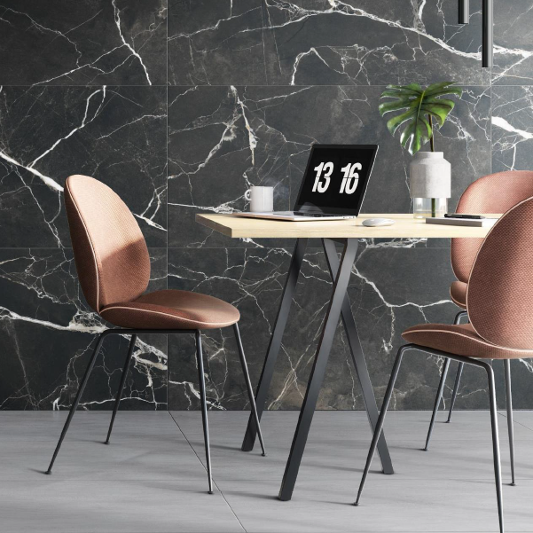 SilkMarble порто неро 600*1200 R9P керамогранит матовый