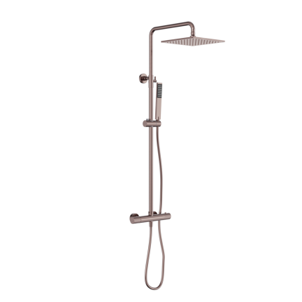 Душевая система c термостатом Minotti Style brushed bronze
