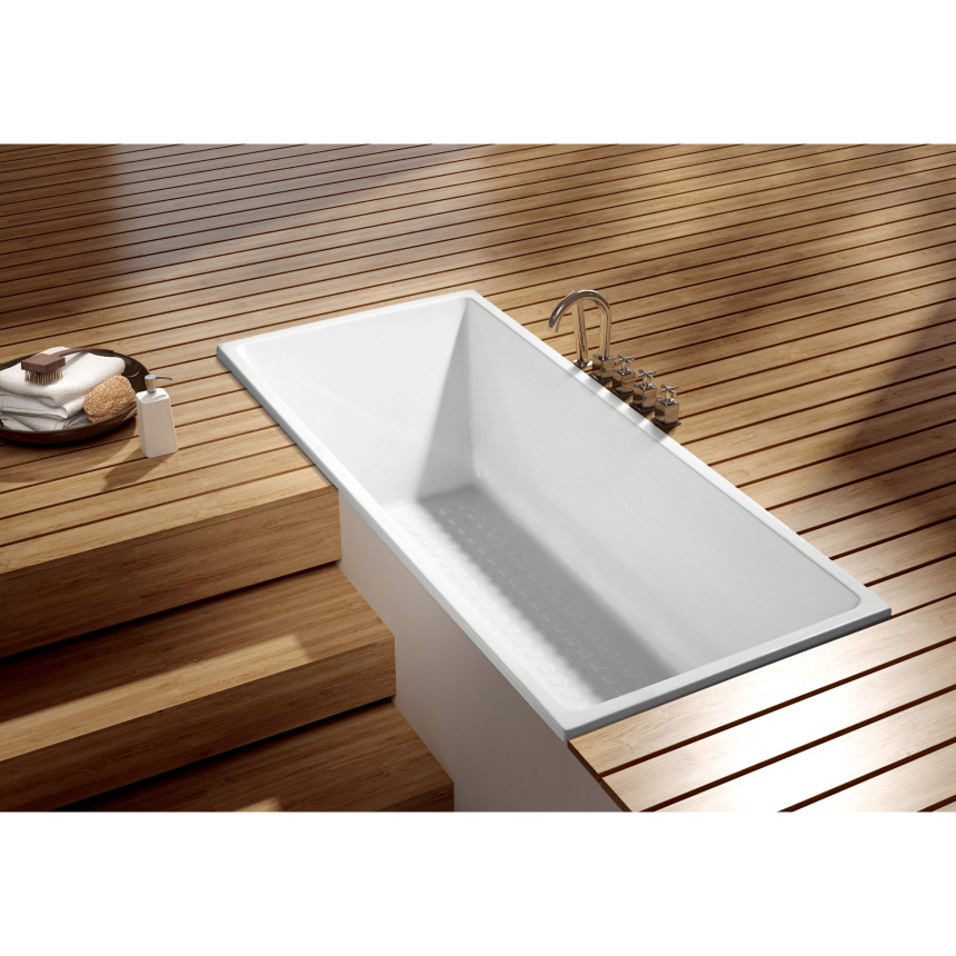 Акриловая прямоугольная ванна Minotti Jemma 175*72