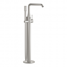 25248DC1 Смеситель для ванны GROHE Essence, напольный монтаж, суперсталь