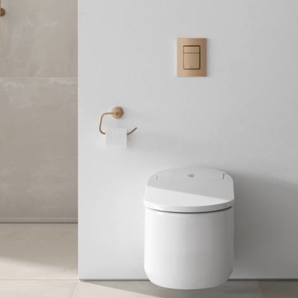 38732DL0 Панель смыва для унитаза GROHE Skate Cosmopolitan (3 режима смыва), теплый закат матовый