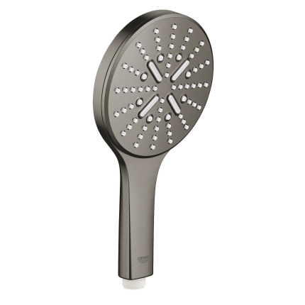 26574AL0 Ручной душ GROHE Rainshower SmartActive 130, 3 вида струй, темный графит матовый