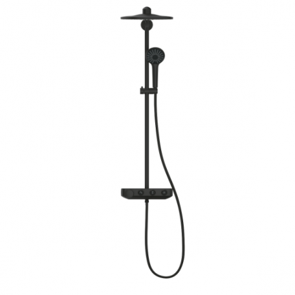 22120KF0 Душевая система GROHE Euphoria SmartControl 310 DUO с термостатом, фантомный чёрный