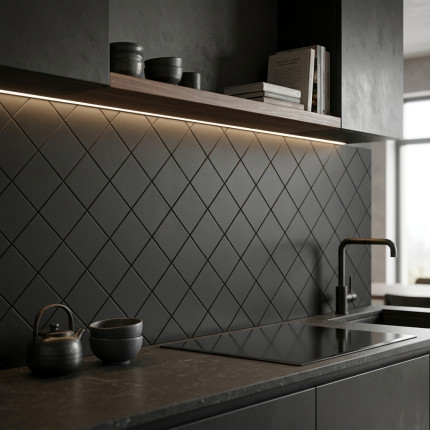 Керамическая плитка M1107Y 100*100 matt black