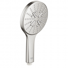 26574DC0 Ручной душ GROHE Rainshower SmartActive 130, 3 вида струи, суперсталь