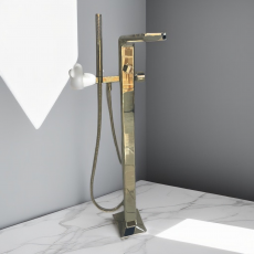 Напольный смеситель Minotti Nuovo Champagne Gold