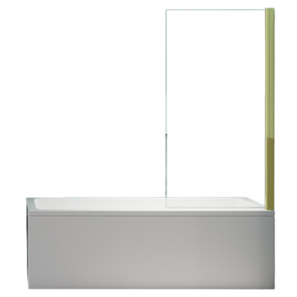 Шторка для ванны Minotti Vetro  800*1400 gold