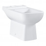 39811000 BauEdge Ceramic Унитаз напольный, безободковый, альпин-белый