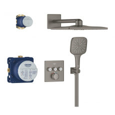 34864AL0 *Набор для комплектации душа GROHE Grohtherm SmartControl 310, темный графит матовый