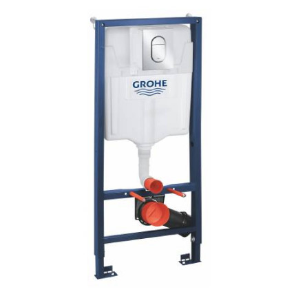 39504000 Система инсталляции GROHE Rapid SL комплект 3 в 1 для подвесного унитаза с панелью смыва