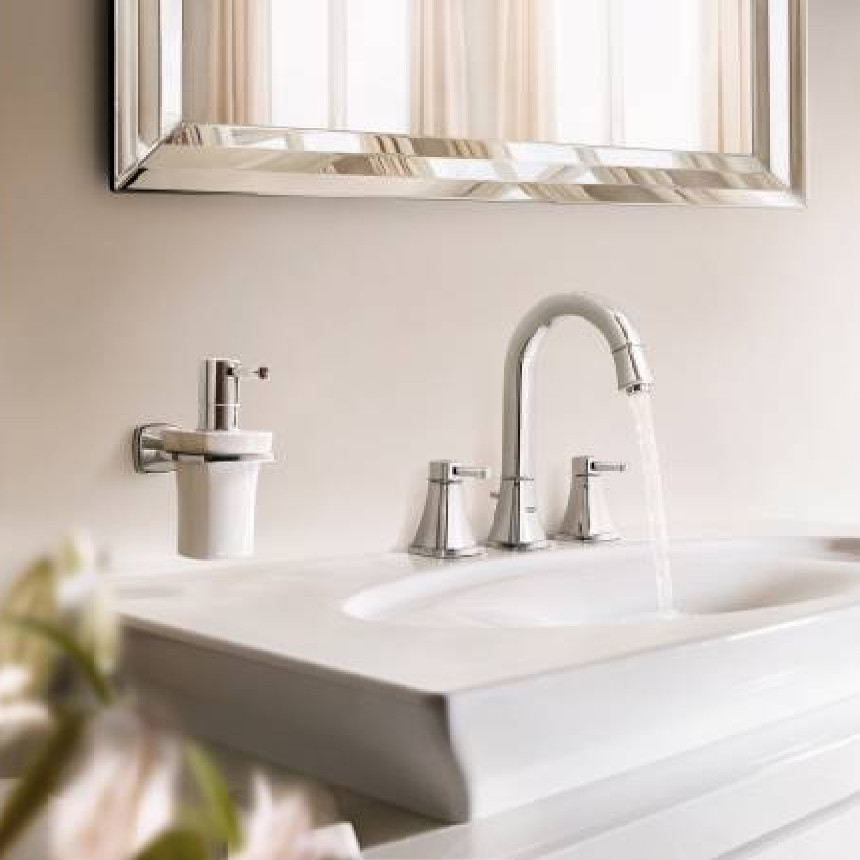 40627000 GROHE Grandera диспенсер для мыла из керамики+держатель