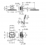34864AL0 *Набор для комплектации душа GROHE Grohtherm SmartControl 310, темный графит матовый