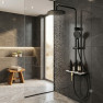 Душевая система Minotti Spring Black