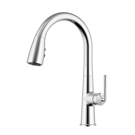 Смеситель для кухни с выдвижной лейкой Minotti New Atrio chrome