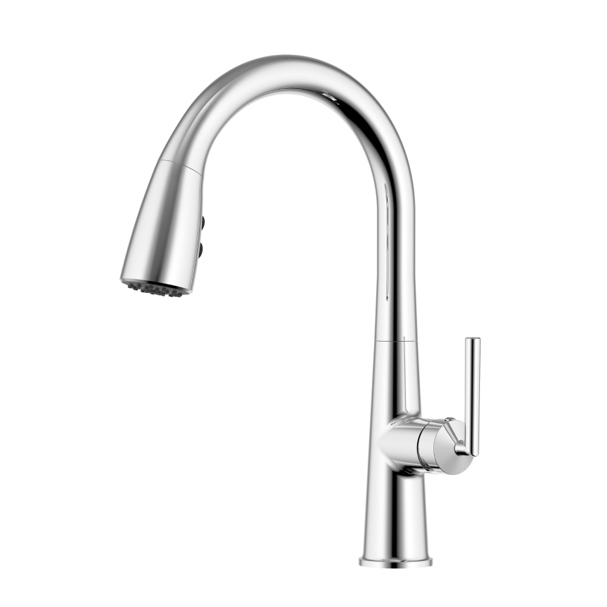 Смеситель для кухни с выдвижной лейкой Minotti New Atrio chrome