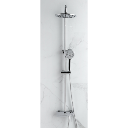 Душевая система c изливом для ванны Minotti Classic Chrome