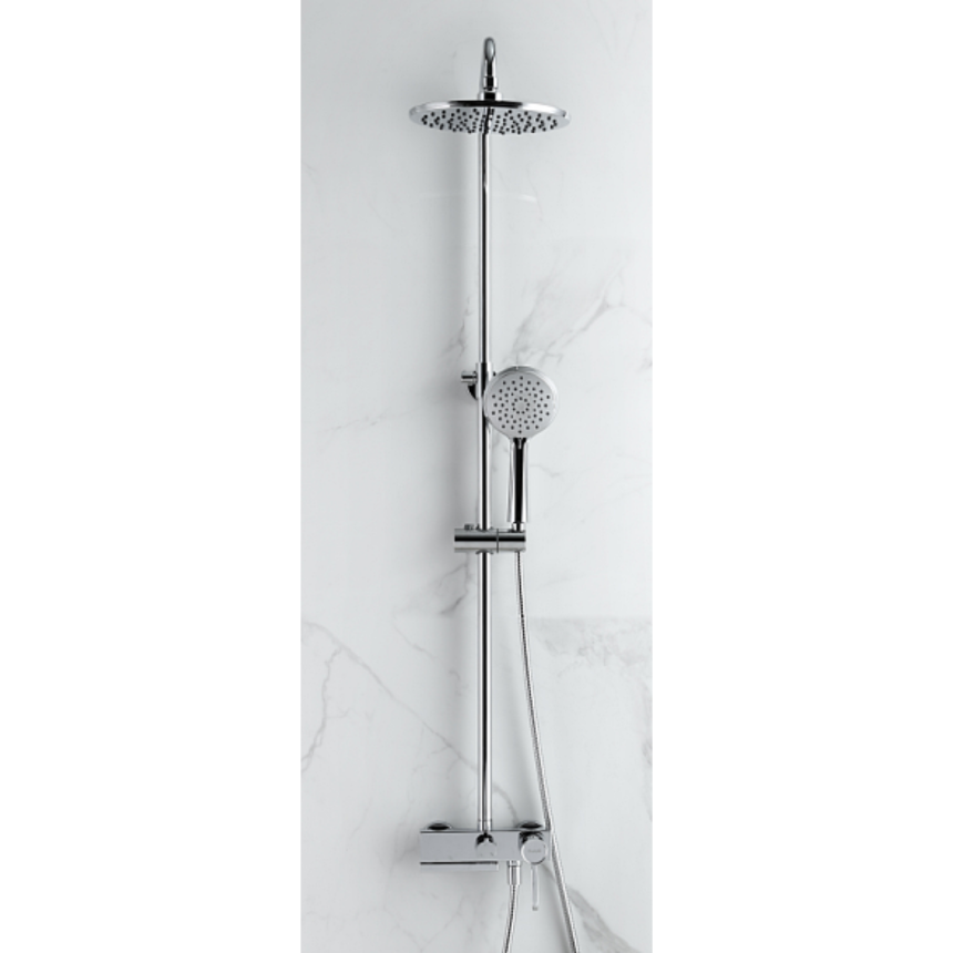 Душевая система c изливом для ванны Minotti Classic Chrome