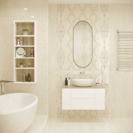 Regina beige decor 02 Декор 250х600 РАСПРОДАЖА