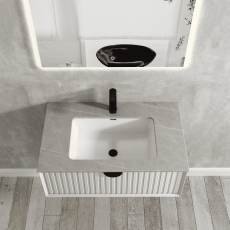 Тумба для ванной комнаты в комплекте с раковиной Minotti Diamond 80см