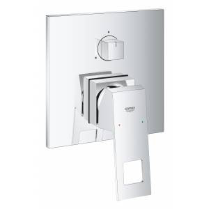 24094000 Внешняя часть смесителя для ванны GROHE Eurocube на 3 выхода, хром