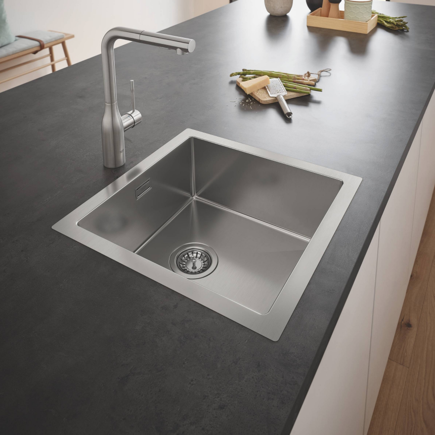 31578SD1 Мойка GROHE K700 45-S 46.4/46.4 1.0, нержавеющая сталь