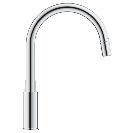 30543000 Смеситель для мойки GROHE BauLoop New с выдвижной лейкой, хром