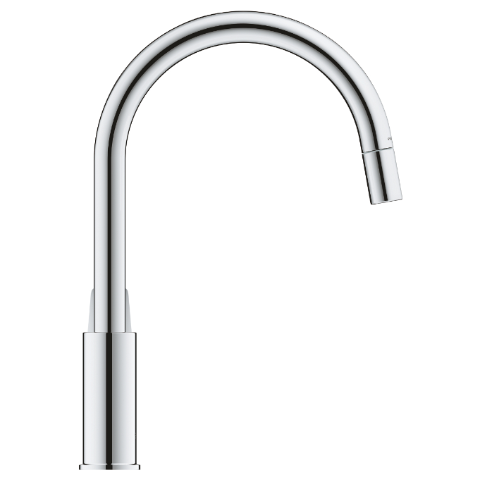 30543000 Смеситель для мойки GROHE BauLoop New с выдвижной лейкой, хром