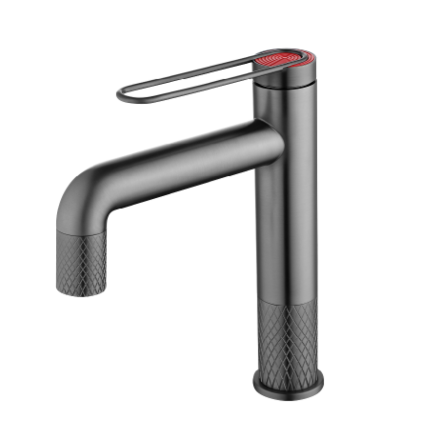 Смеситель для раковины M-size Minotti Capri gun metal