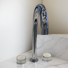 Смеситель для раковины на три отверстия Minotti Elegante Chrome