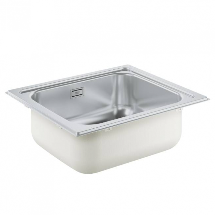 31719SD0 Мойка GROHE K200 60-S, 533 x 458 мм, оборачиваемая с одной чашей, нержавеющая сталь