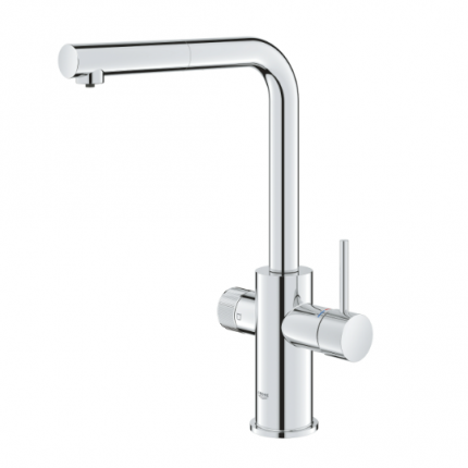 30590000 Смеситель для мойки GROHE Blue Pure Minta с выдвижным изливом, хром