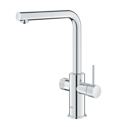 30590000 Смеситель для мойки GROHE Blue Pure Minta с выдвижным изливом, хром