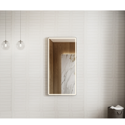 Зеркало Minotti Style Silver 600*1200